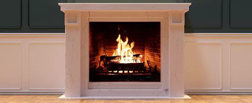 Decorative Electric Fireplace Installation in Haltom City, Texas