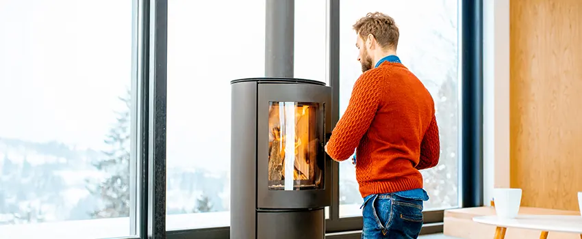 Pellet Stove Chimney Pipe Installation in Haltom City, TX