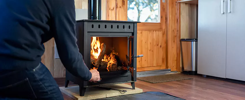 Open Hearth Wood Fireplace Installation in Haltom City, TX